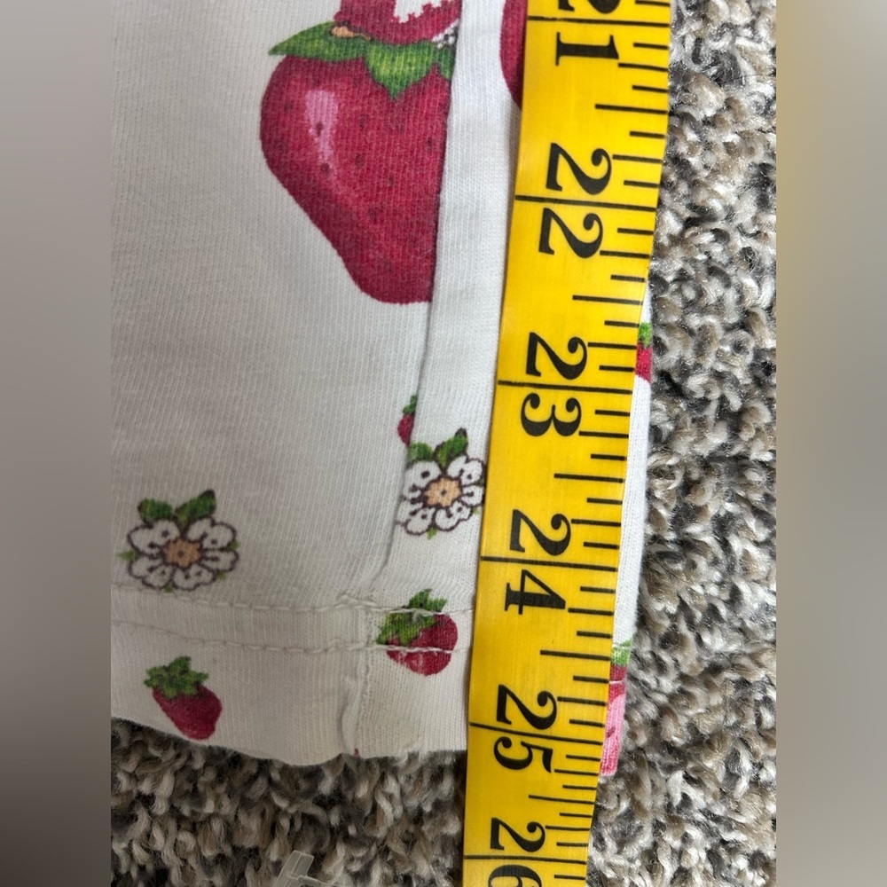 Vintage Gen X Strawberry Shortcake Pajama Pants size XS-S - Picture 6 of 9